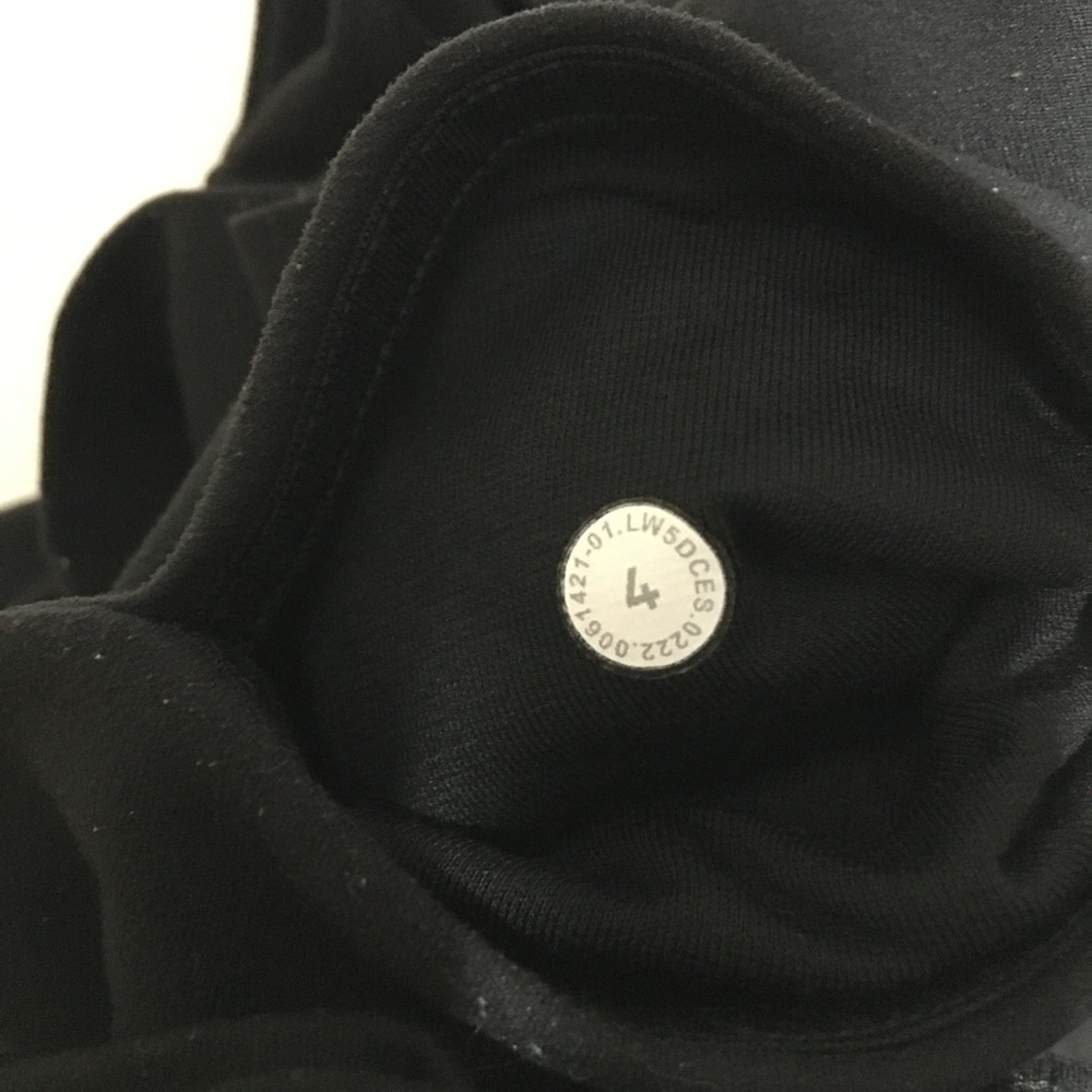 Lot of 4 Lululemon Align High Rise Leggings Women Sz 4 Black Wunder Under Tight - Picture 5 of 14